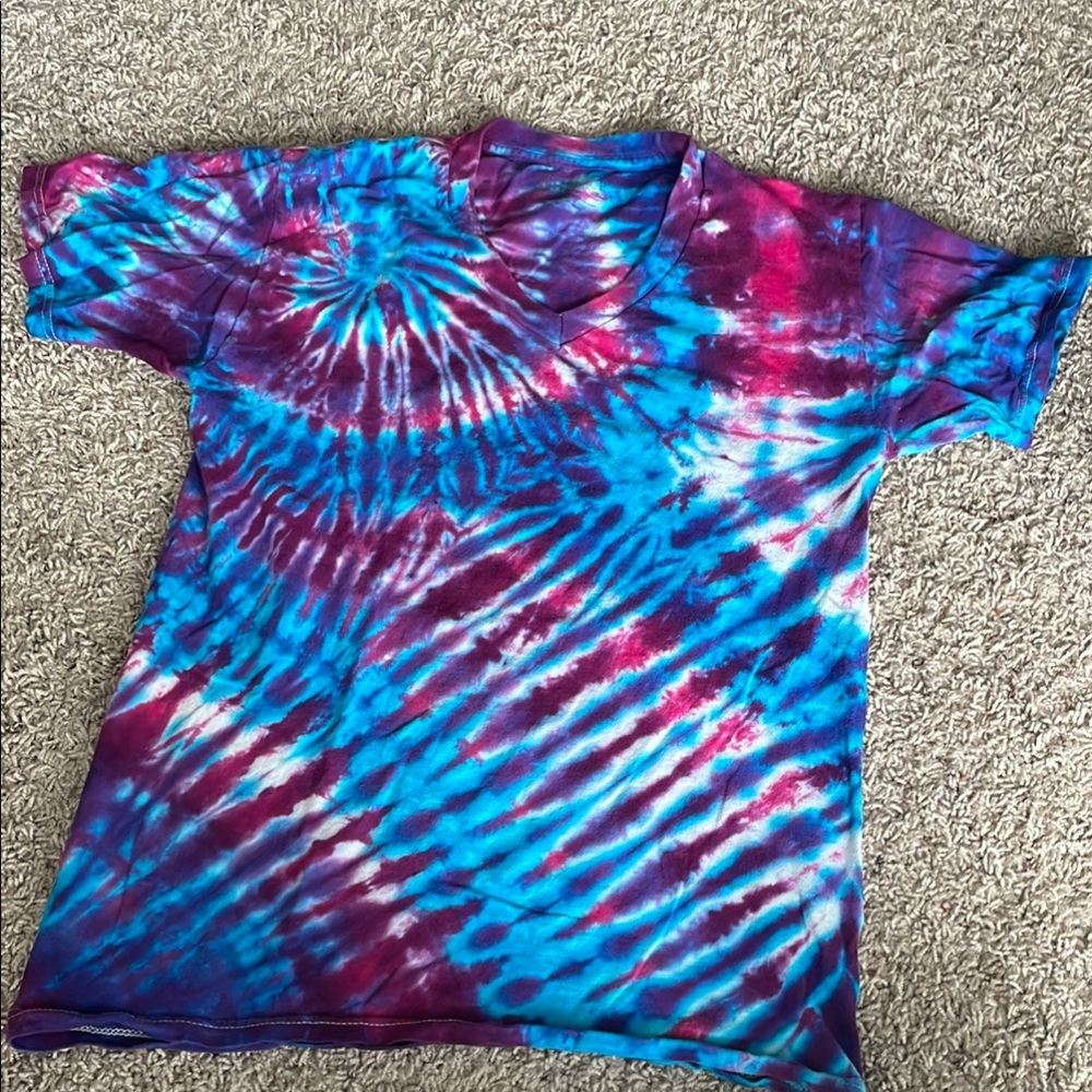Handmade Tie-Dye Short Sleeve Tee